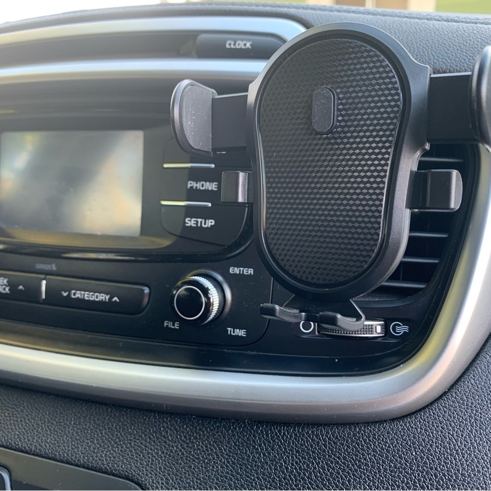 Car holder phone mount 360° rotation metal hook
